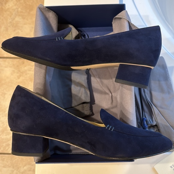Sarah Flint | Rosie | Navy Suede | Size Women’s 39 / 8.5 US - Picture 7 of 12